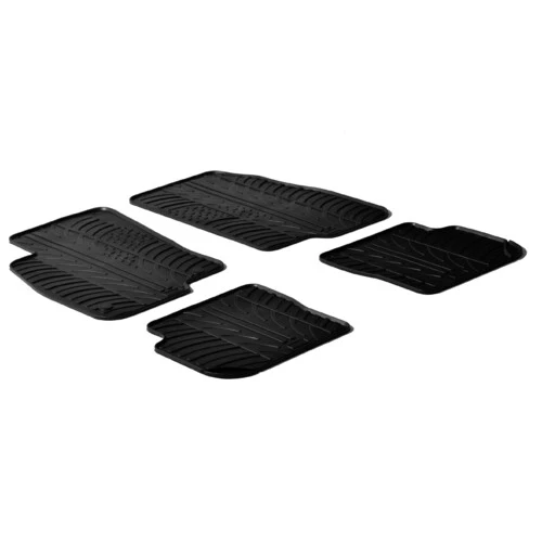 Tappetini gomma Abarth Punto 3p 05/08>06/11 Punto Evo 3p 06/10>04/12 24347