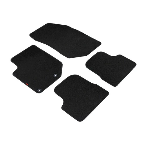 Set tappettini moquette Nero Peugeot 2008 (12/19>) Peugeot 208 5p (11/19>) 23296