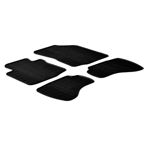 Tappetini gomma Citroen C1 3p 05/05>05/14 2 fix lato guida 24607
