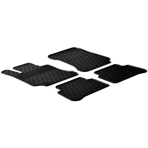 Tappetini gomma Mercedes E 4p 03/09>06/16 Mercedes E sw 09/09>11/16 24561