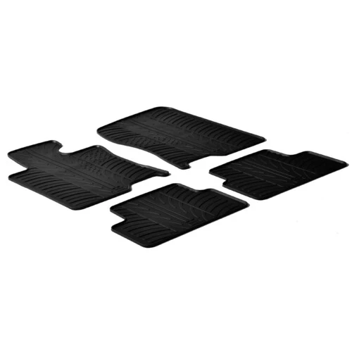 Set tappeti gomma Honda Accord 4p 06/08>09/14 Honda Accord Tourer 07/08>12/13 24552