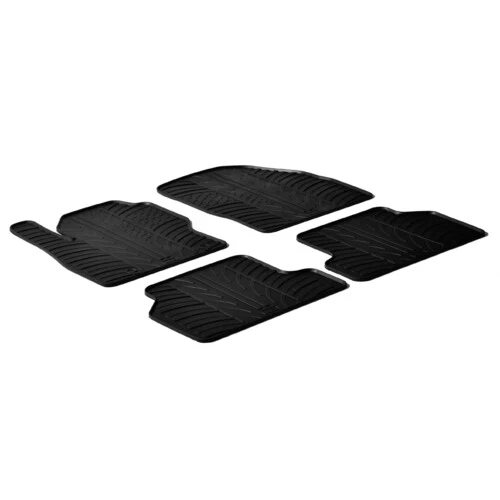 Tappetini gomma Ford Focus 3p 02/05>02/11 5p 02/05>02/11 Wagon 02/05>05/11 24406