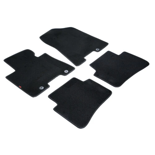 Set tappeti su misura in moquette Nero Kia Sportage (03/16>) fix rettangolare 23248