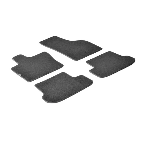 Set tappeti su misura in moquette Nero Fiat Panda (02/12>10/20) fino al 2014 23192