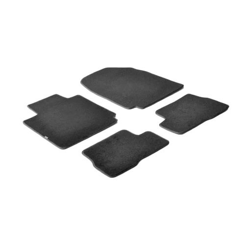 Tappetini moquette Nero Nissan Micra 3p 01/03>10/10 Nissan Micra 5p 01/03>10/10 23111