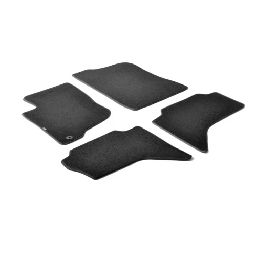 Tappetini moquette Nero Fiat Fullback Cabina Estesa 09/16>01/21 1 fix 23108