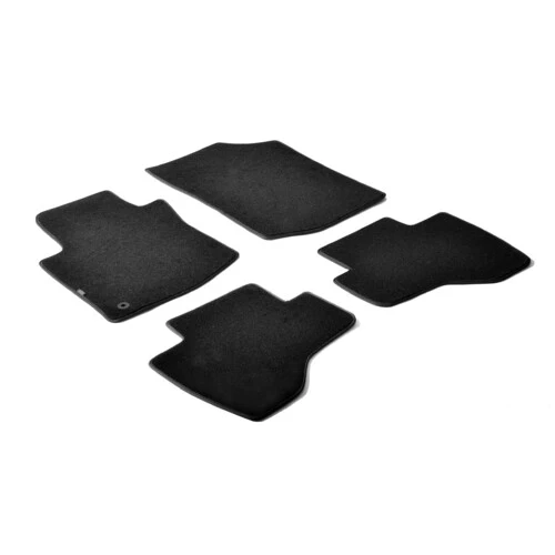 Tappetini moquette Nero Citroen C1 3p 05/05>05/14 1 fix lato guida 23033