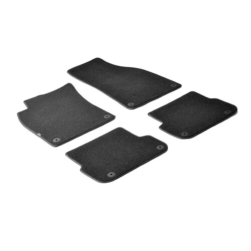 Tappetini moquette Nero Audi A6 4p 09/04>03/11 A6 Allroad 06/06>02/12 23010