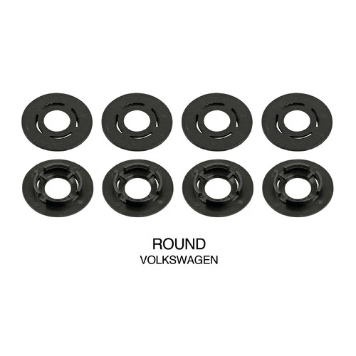 Lampa Clip fissaggio tappeti, set 4 pz - Tondo - Volkswagen 22996