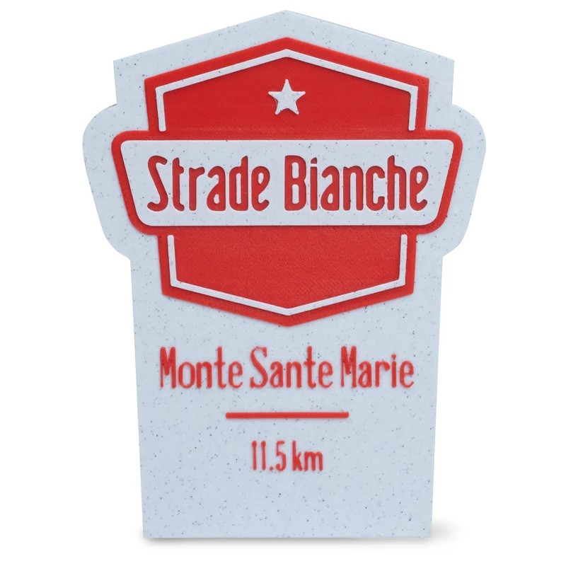 Miniatura pietra miliare Strade Bianche