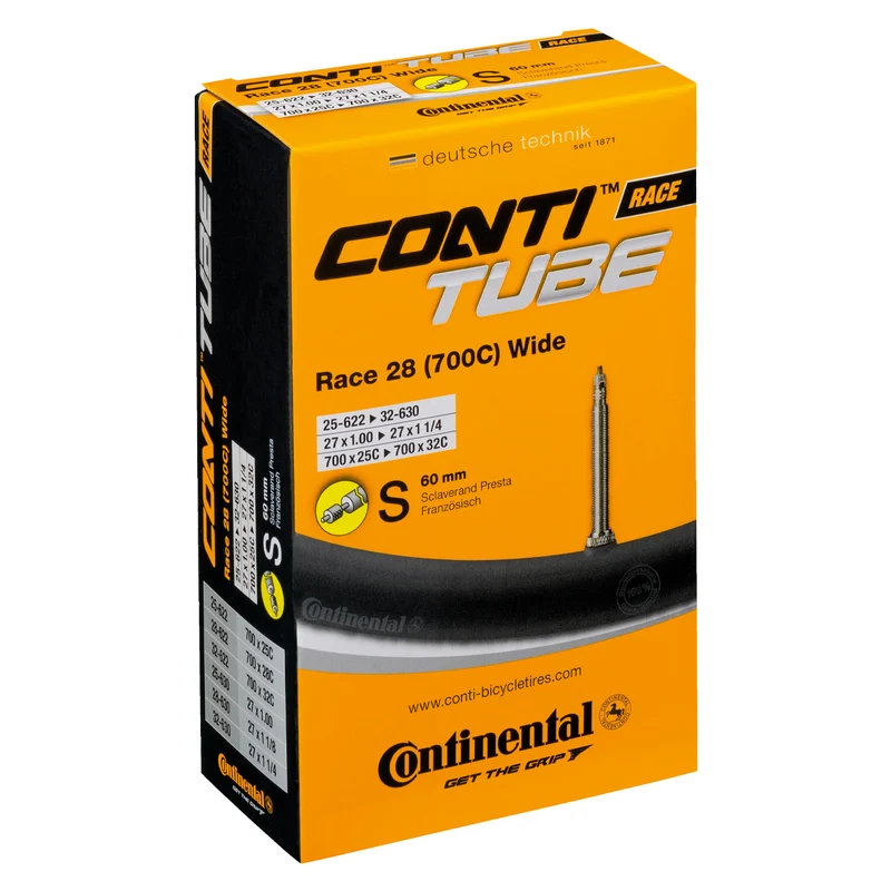 Camera d'aria Continental Conti Tube 700x25/32C - Valvola Presta 60 mm