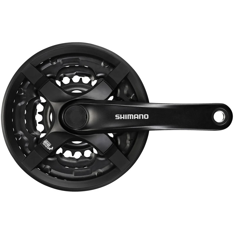 Guarnitura Shimano Tourney 6/7/8V FC-TY501 42/34/24 - Nero