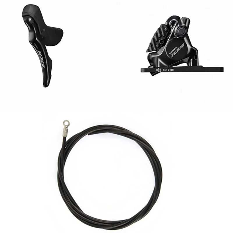 Kit freno a disco idraulico SHIMANO 105 BRR7170KT + STR7120ST - Anteriore