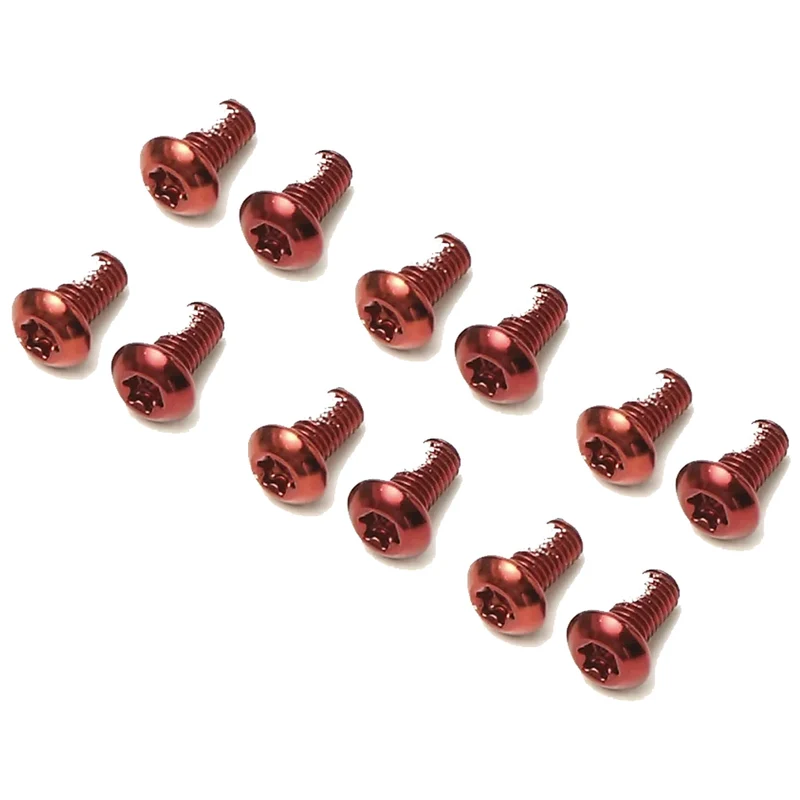 Kit viti acciaio disco freno Ashima Aro-08 - Rosso
