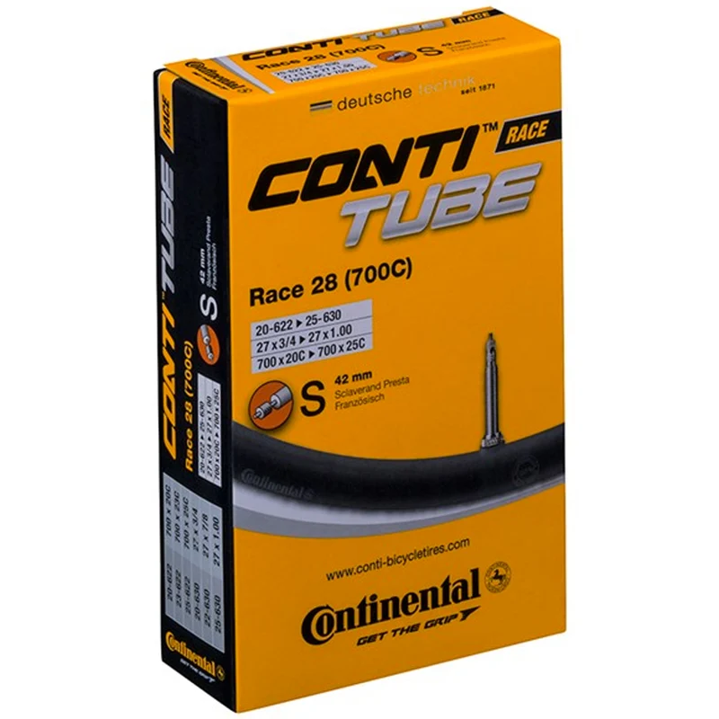 Camera d'aria Continental Conti Tube 700x20/25C - Valvola Presta 42 mm