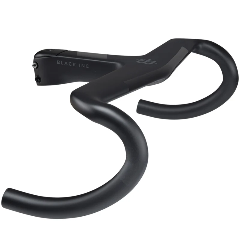 Manubrio Black Inc Carbon 380mm Piega Aero - Nero
