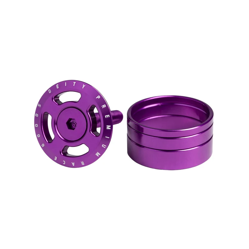 Tappo serie sterzo Deity Crosshair - Viola