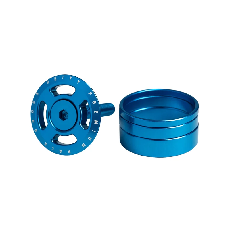 Tappo serie sterzo Deity Crosshair - Blu