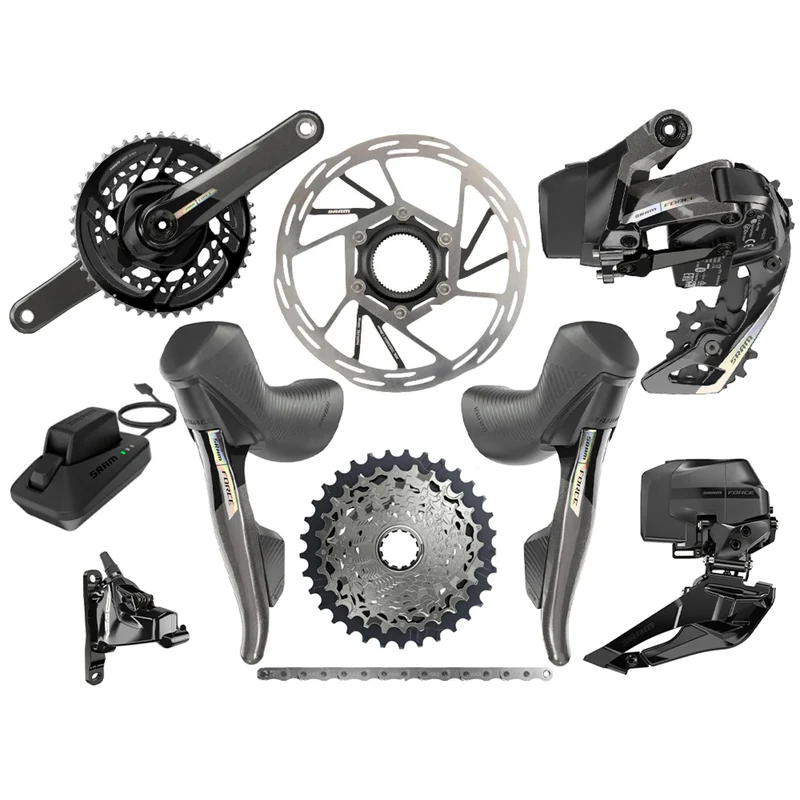 Gruppo SRAM Force AXS Road Disc HRD 10/33T - 50/37D
