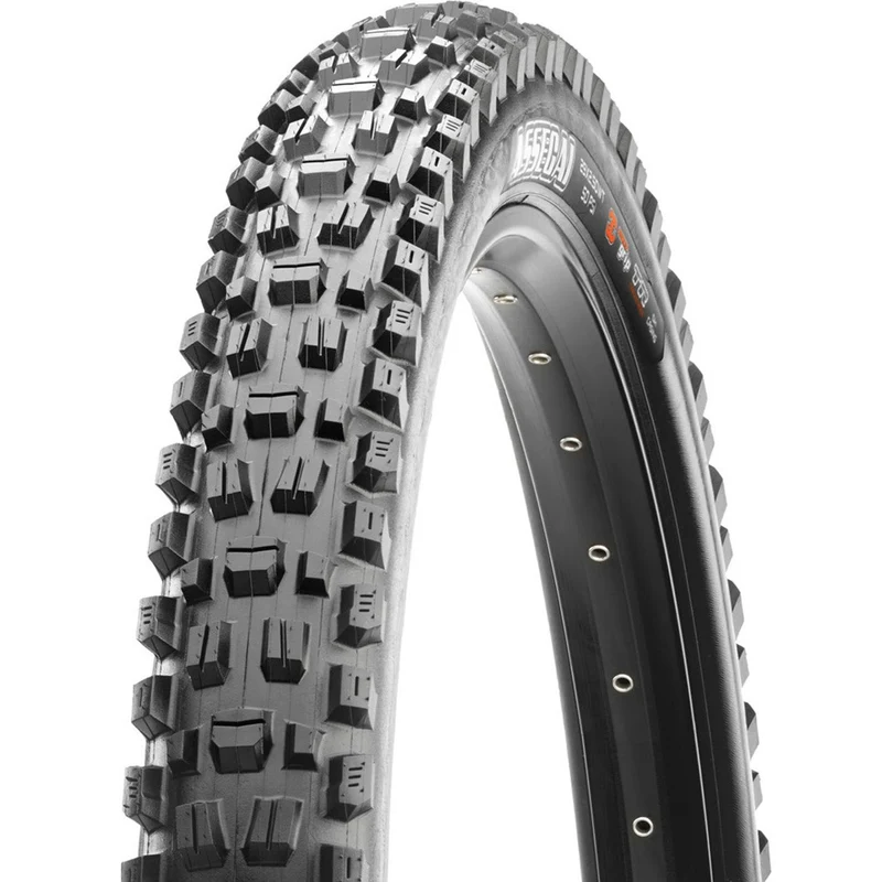 Copertone Maxxis Assegai DD TR 120x2TPI pieghevole 3C MaxxGrip - 27.5 x 2.50WT - Nero