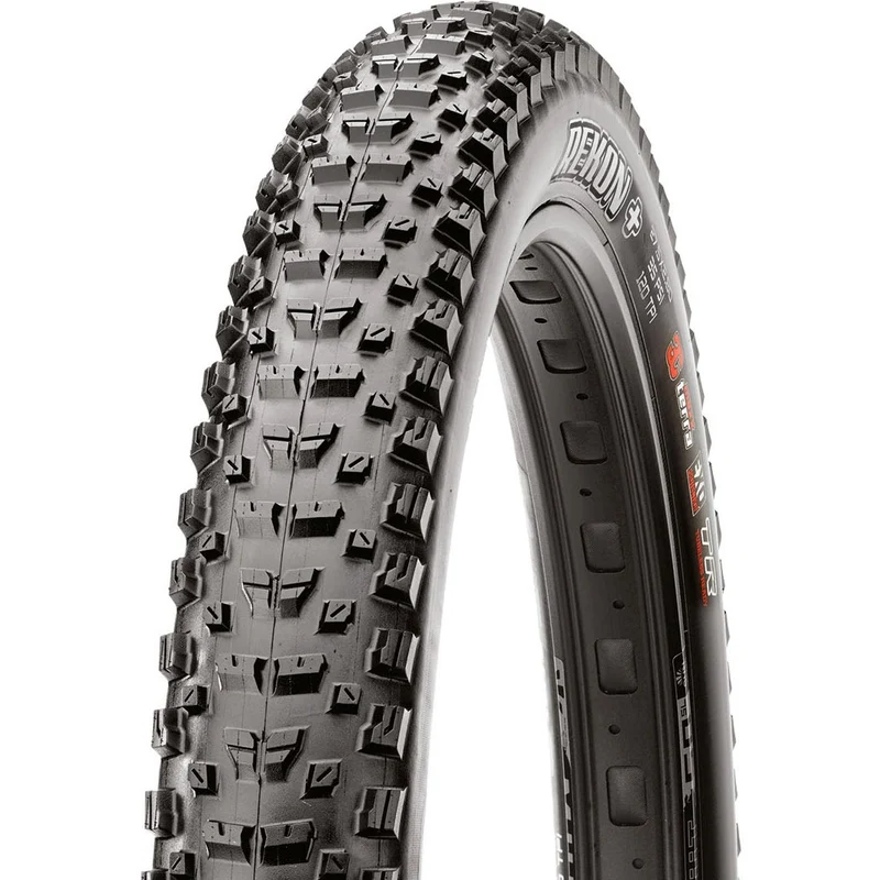 Copertone Maxxis Rekon+ EXO+ TR 60TPI pieghevole 3C MaxxTerra - 27,5 x 2.80 - Nero