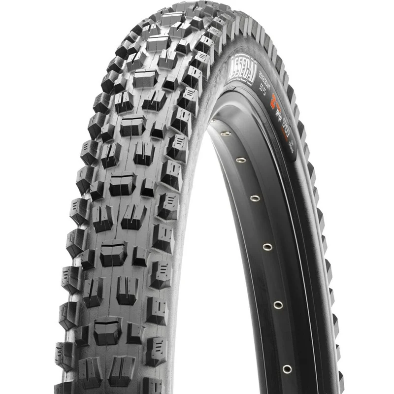 Copertone Maxxis Assegai 29x2.50WT TR DH casing Bikepark 60x2TPI rigido - 29 x 2.50WT - Nero