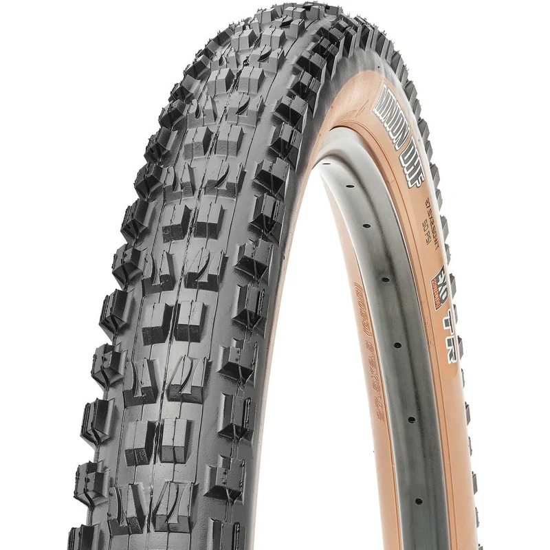 Copertone Maxxis Minion DHF EXO TR Tanwall nero/para 60TPI pieghevole 3C MaxxTerra - 27.5 x 2.30 - Tanwall