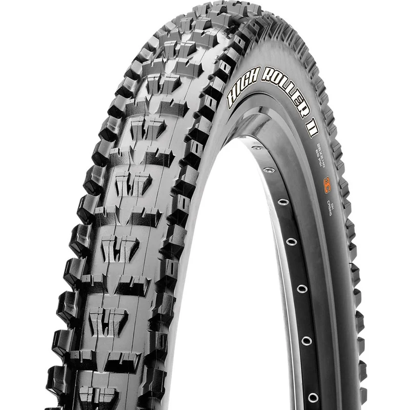 Copertone Maxxis High Roller II EXO TR 120TPI pieghevole 3C MaxxTerra - 27.5 x 2.60 - Nero