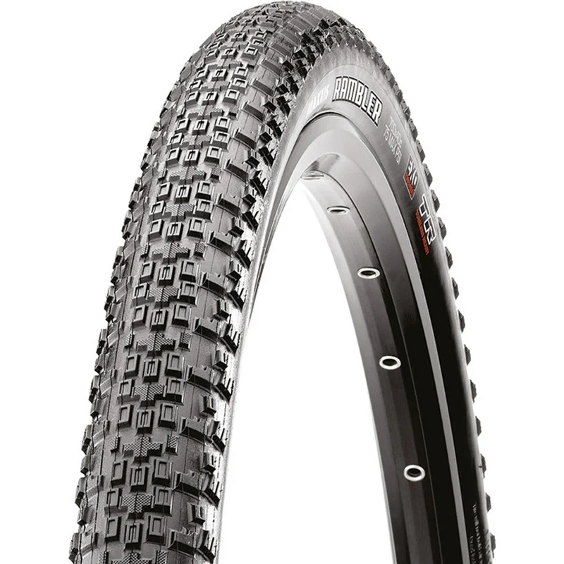 Copertone Maxxis Rambler EXO TR 120TPI pieghevole - 700 x 40C - Nero
