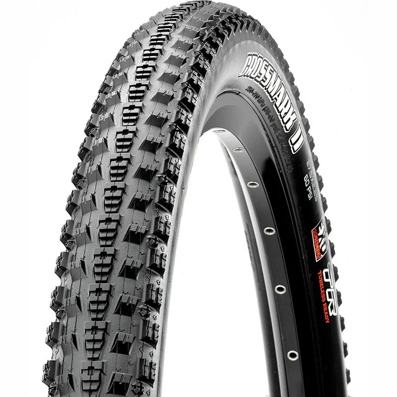 Copertone Maxxis Crossmark II EXO TR 60TPI pieghevole - 26 x 2.10 - Nero