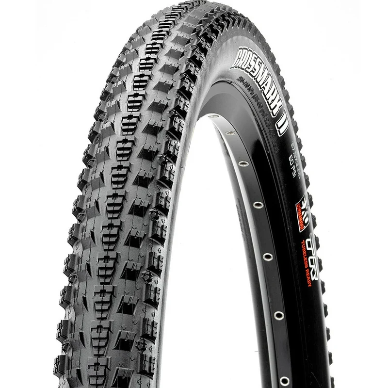 Copertone Maxxis Crossmark II EXO TR 60TPI pieghevole - 27.5 x 2.10 - Nero