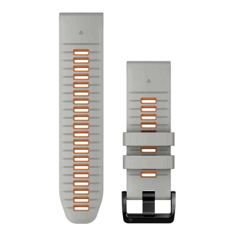 Cinturino Garmin QuickFit 26 - Bianco arancio