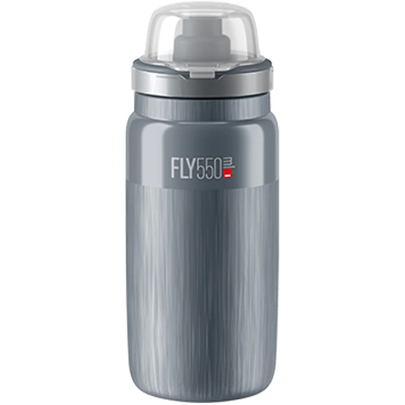 Borraccia Elite Fly Tex Mtb 550ml - Grigio
