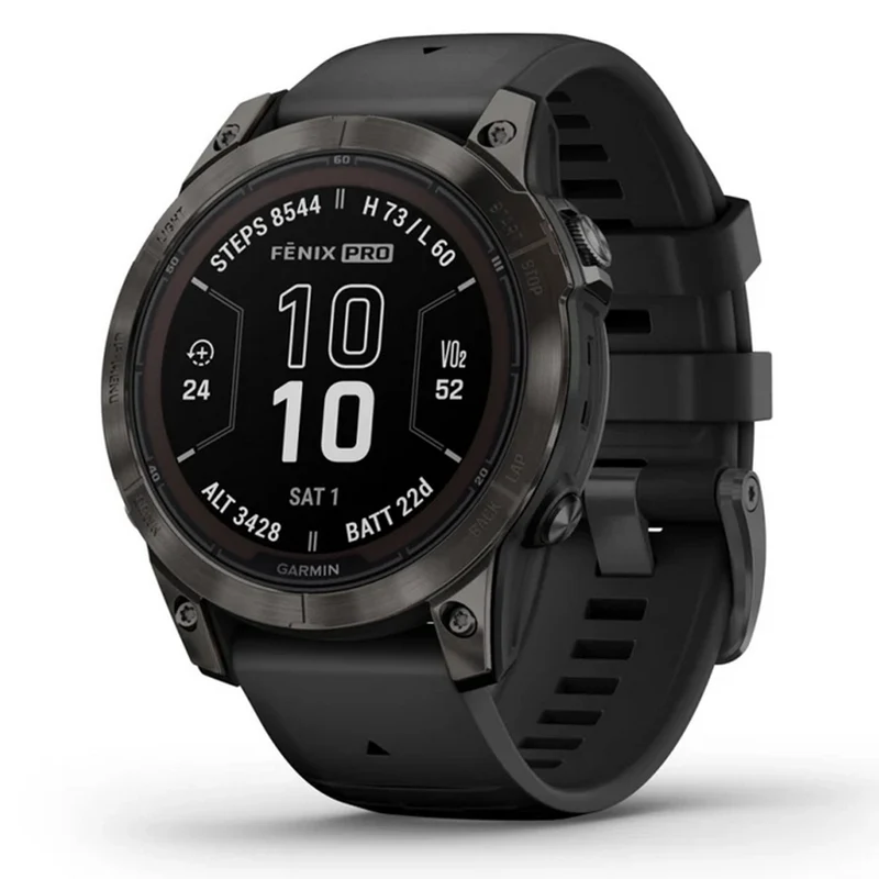 Garmin Fenix 7 Pro Sapphire Solar - Nero