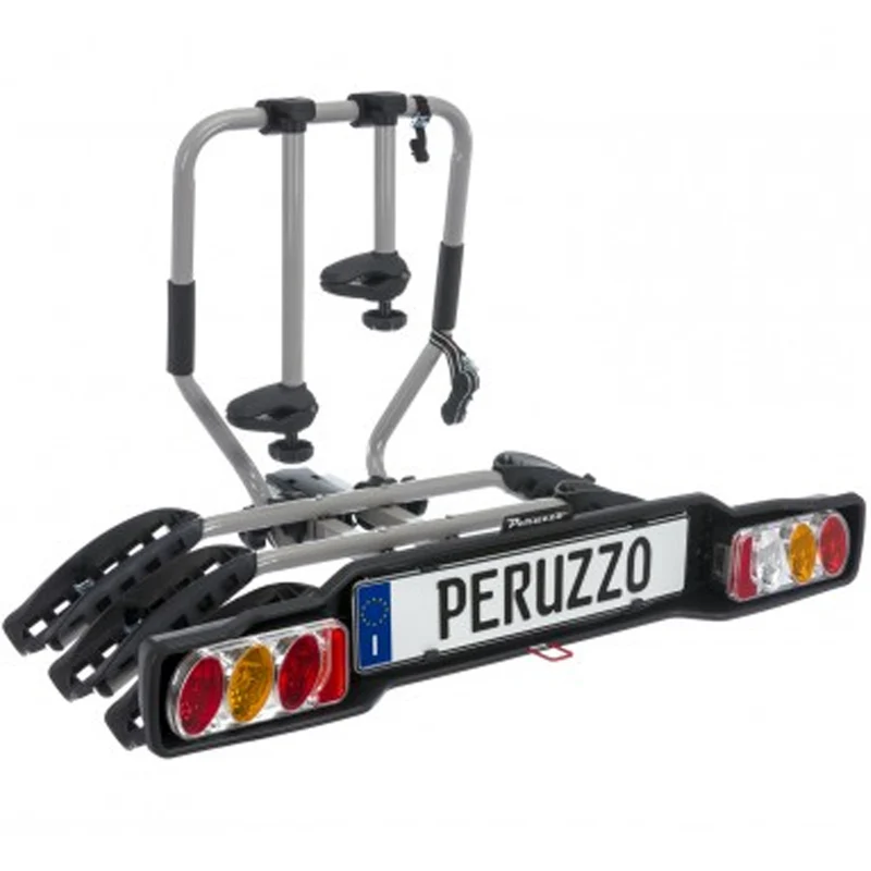 Portabici Peruzzo Siena per 3 biciclette per gancio traino
