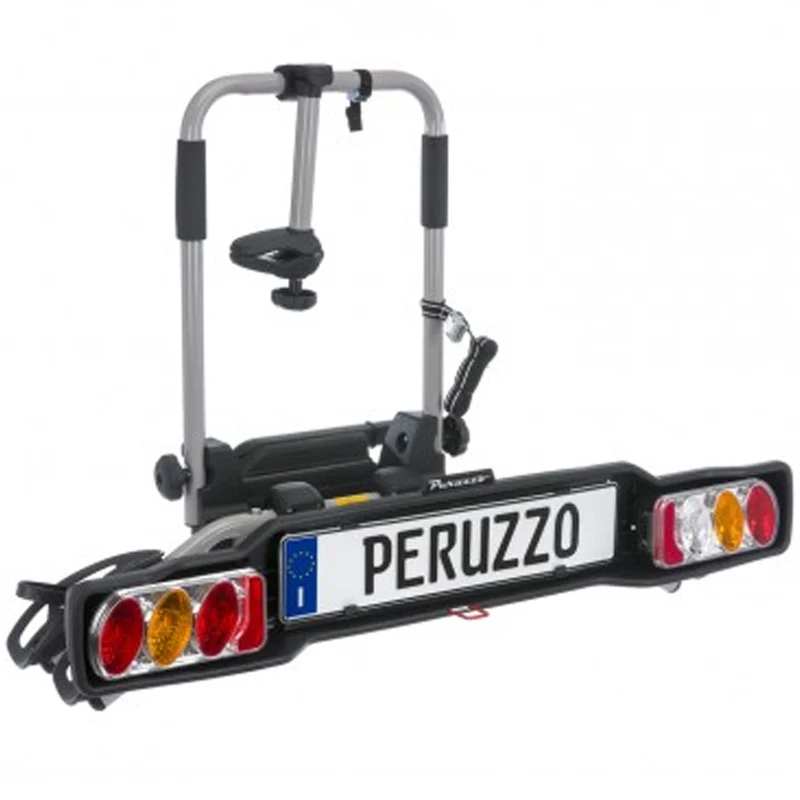 Portabici Peruzzo Parma per 2 biciclette per gancio da traino