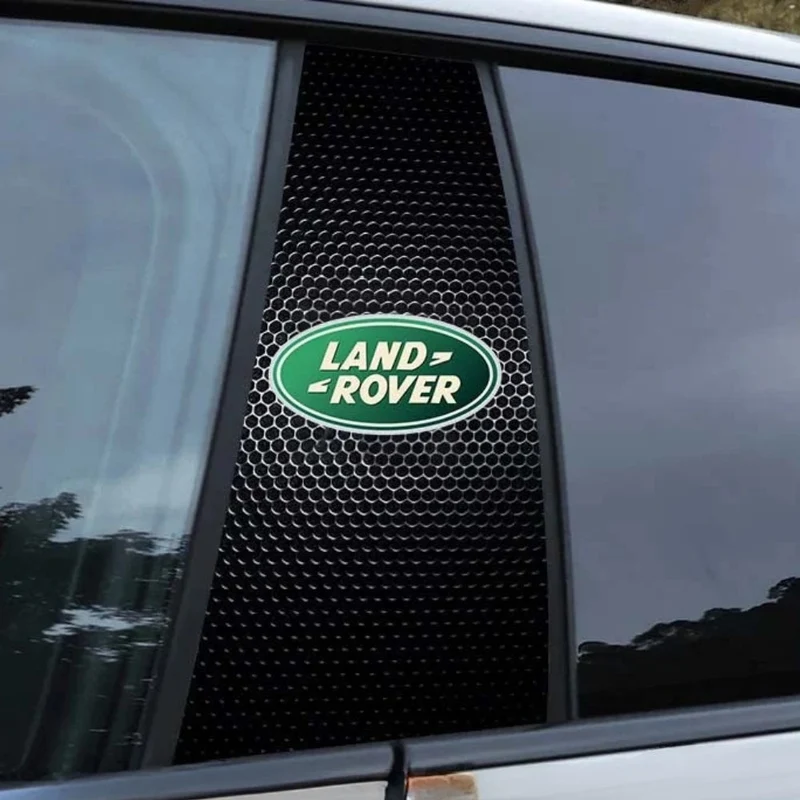 2x Autocollants pour vitre de voiture avec logo