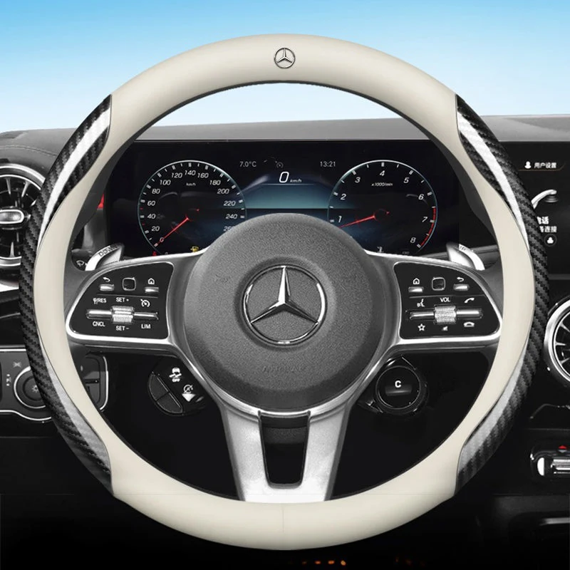 Couverture de Volant en Cuir Personnalisée pour Voiture