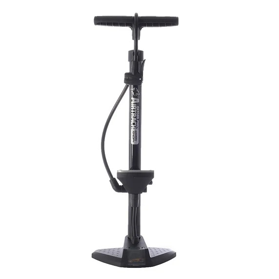 Oxford Airtrack WS+ Workshop Pump Steel Gauge Black