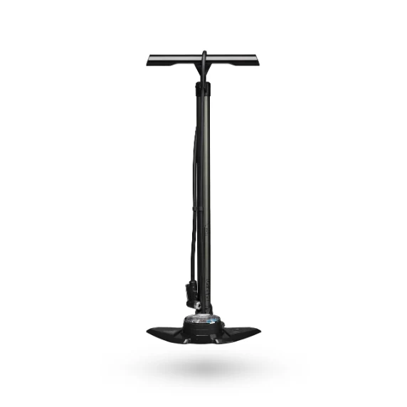 Pro Team Workshop Pump Alloy Body/Base Gauge Black