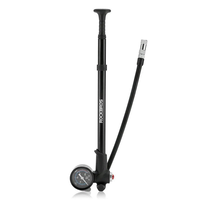 Fahrradpumpe für Gabel, Reifen und Dämpfer, Hochdruck 300 PSI