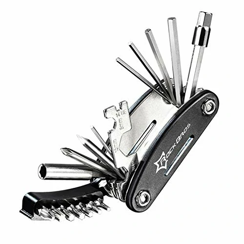 Fahrrad Multitools 16-in-1 Fahrrad Reparatur Werkzeug Set Multifunktionswerkzeug– Bitsatz-Variante