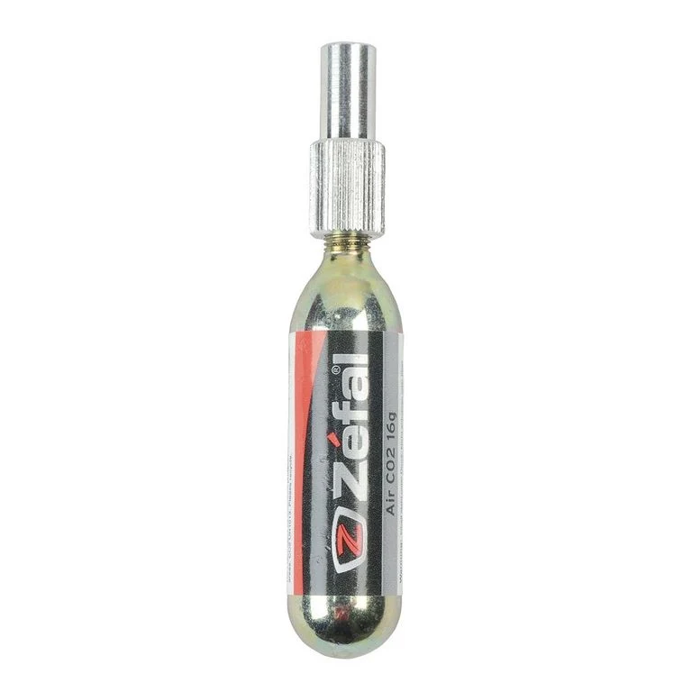 Zefal CO2 16g Air Cartridge EZ Adaptor Black