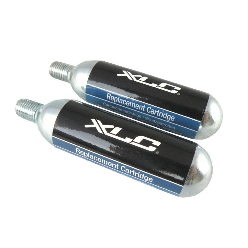 XLC PU-M03 Blister 2 CO2 Cartridges 16g Black