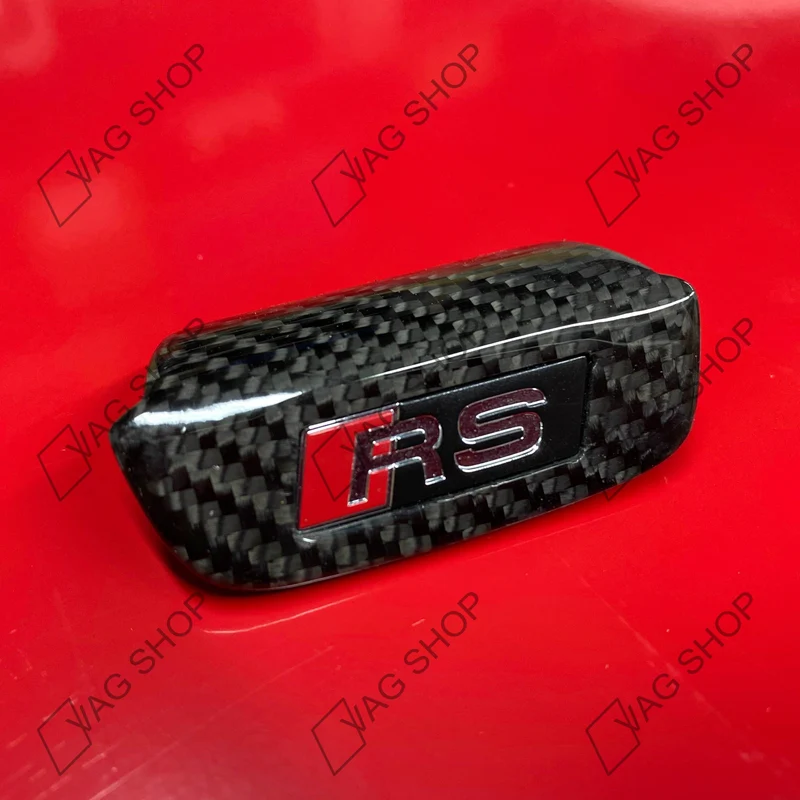 Badge Monogramme de Volant Audi TTRS/R8 en carbone
