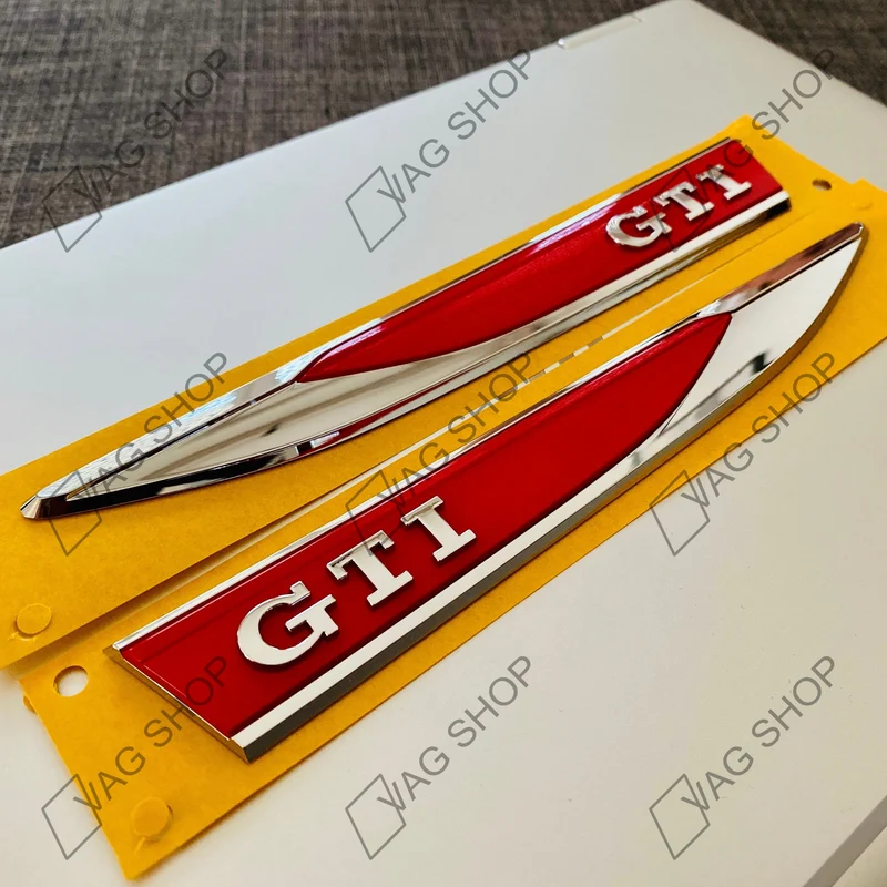Badges ailes pour toutes Polo, Golf GTI/GTE/GTD/R et autres VW