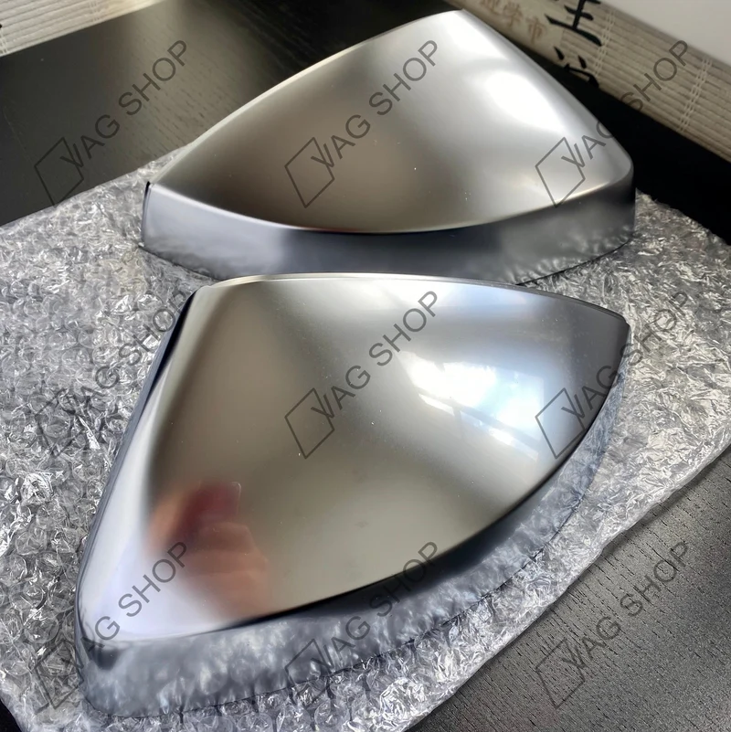 Coques de rétroviseurs Audi A3/S3/RS3 8V en Aluminium brossé