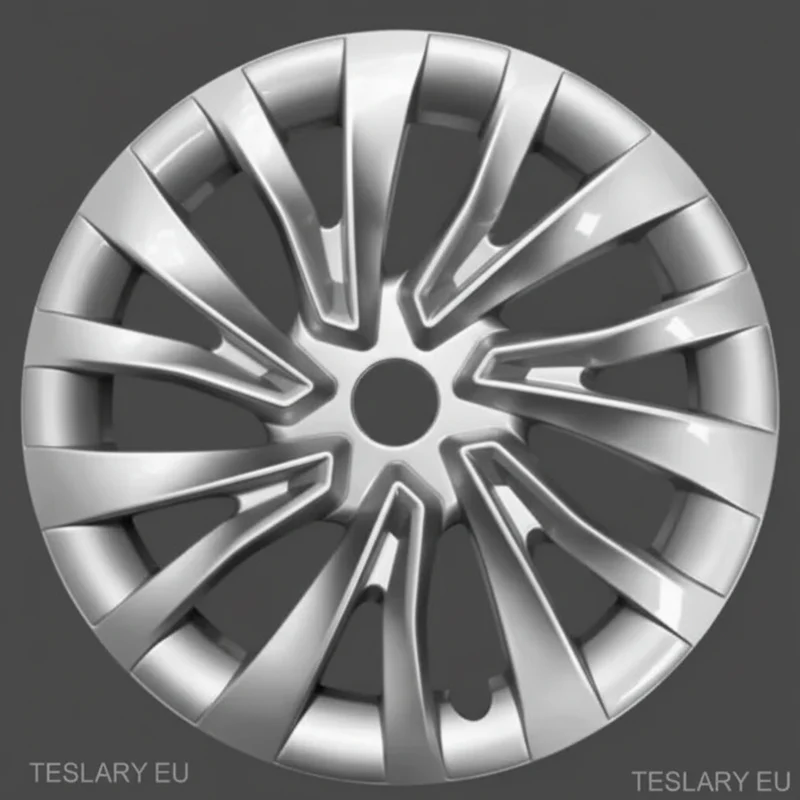 Enjoliveurs de jantes argentés pour Tesla 18 Highland 3"