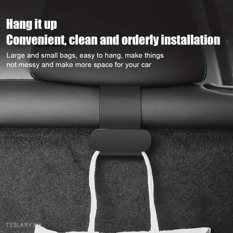 Crochets de coffre pour Tesla Model Appuie-têtes arrière Y