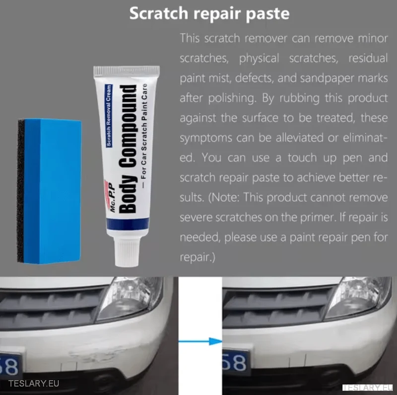 Kits de retouche peinture aux couleurs Tesla pour carrosserie et jantes, 12 ml Model 3 YSX